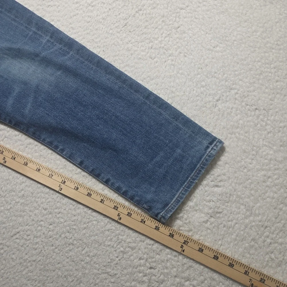Citizens of Humanity Elsa Mid Rise Slim Fit Crop Jeans Women Size 32 Medium Wash